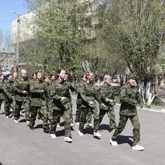 Конкурс «Смотр песни и строя»