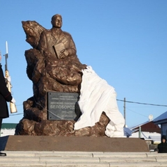 Открытие памятника Герою Советского союза
